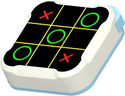 Tic Tac Toe Bolt Game,Handheld Electric Puzzle Game Console, Board Games for Kids and Adults,Gift Ideal for Kids and Adults' Birthday(Blue)