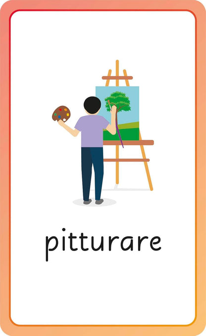 Italian for Everyone Junior First Words Flash Cards