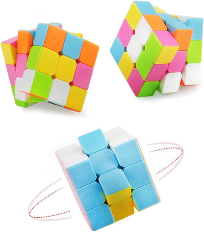 Speed Cube 3x3 Magic Cube 3x3x3 (56mm) Educational Puzzles Toys for Kids and Adult