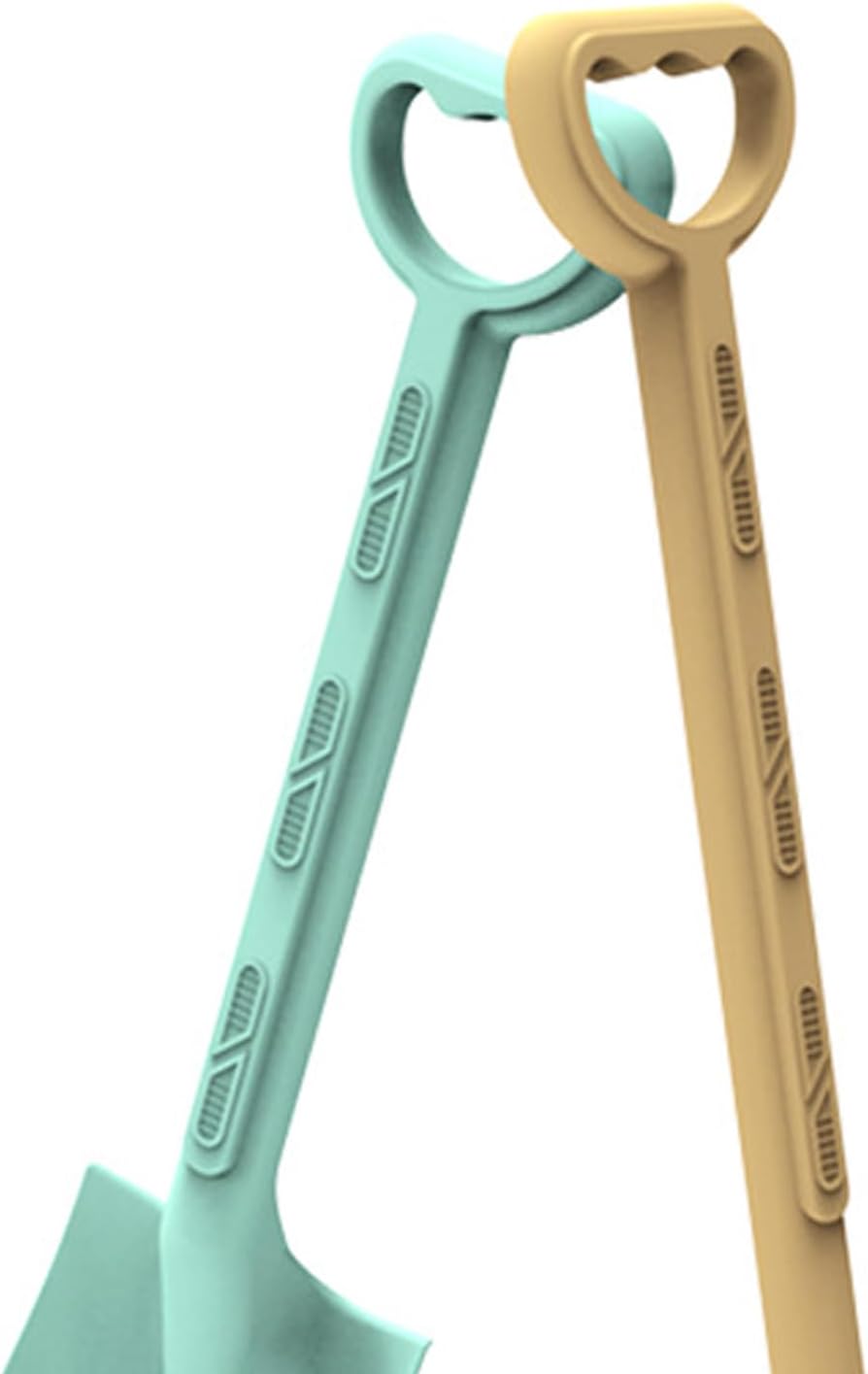 Sand Shovel Toy 2PCS Outdoor Play Tool with Wide Scoops Design Sandcastle Building Tool Toy for Beach Beach Shovel for
