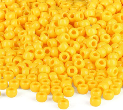 Red Pony Beads 1000Pcs 9mm Pony Beads Bulk Red Perler Beads for Friendship Bracelets Kandi Beads Hair Beads for Braids Beads for Crafts