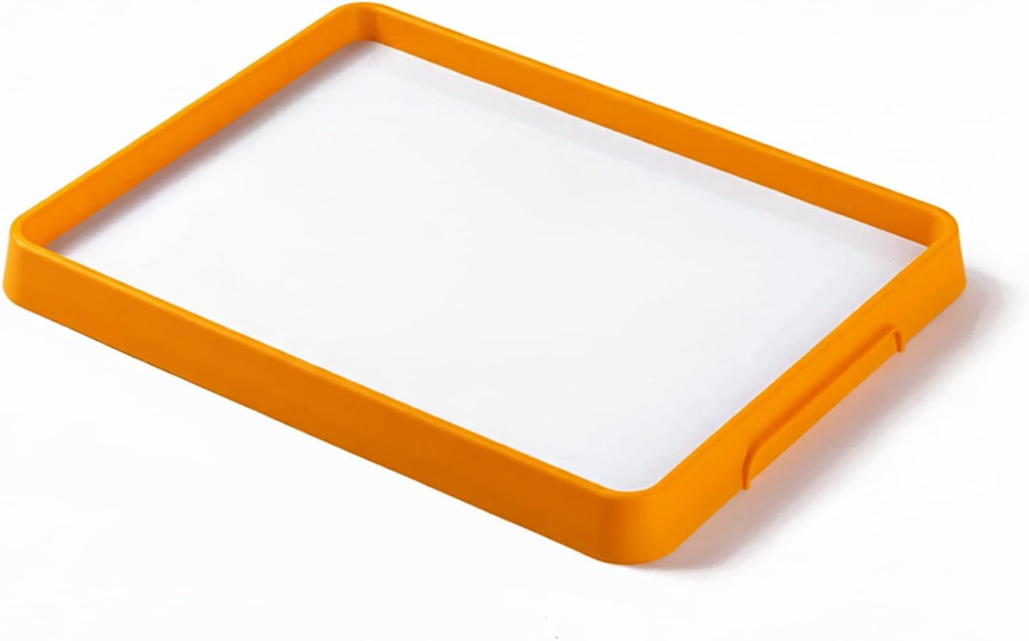 Magnetic Tray – Magnetic Whiteboard for Kids with Dry Erase Surface, Stackable Magnetic Dry Erase Activity Tray（Cyan）
