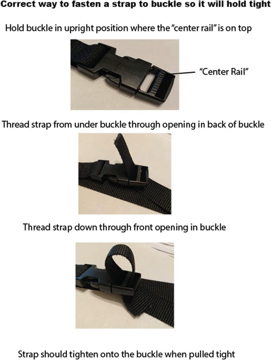 Replacement Seat Belt, Black