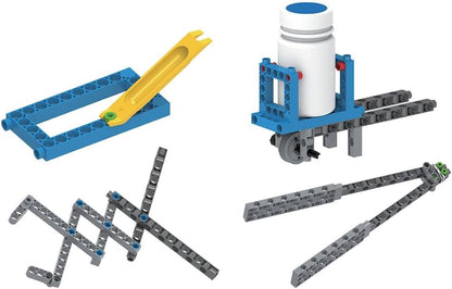 Thames & Kosmos Simple Machines Science Experiment & Model Building Kit, Introduction to Mechanical Physics, Build 26 Models to Investigate The 6 Classic Simple Machines