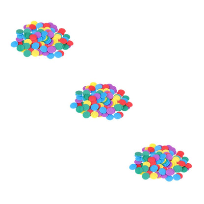 DOITOOL 300pcs Colorful Counting Chips for Math Learning Counters Teaching Supplies for Boys and Girls for Cognitive Development and Classroom Activities