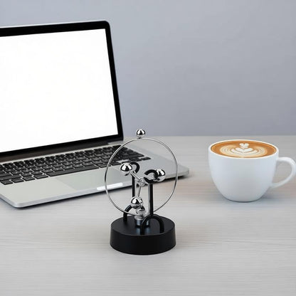 Perpetual Motion Kinetic Art Swing Physics Mechanics Balance Physics Desk Home Decor FN29