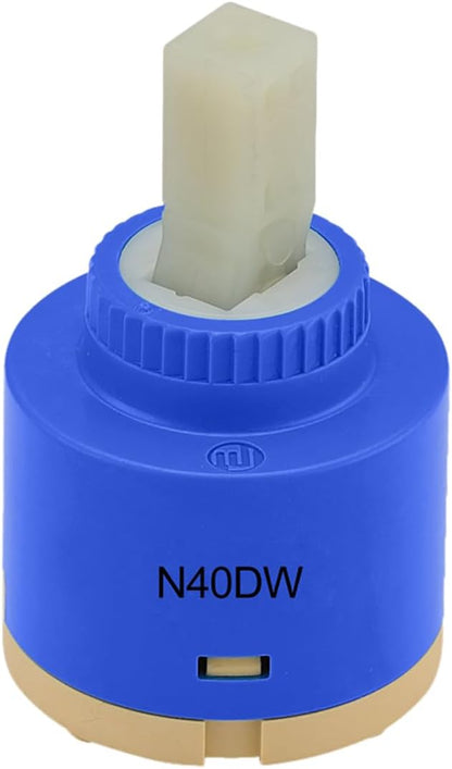CUPC/NSF/IAPMO Certified N35DW 35mm Faucet Ceramic Disc Cartridge Replacement for Single Handle Faucets
