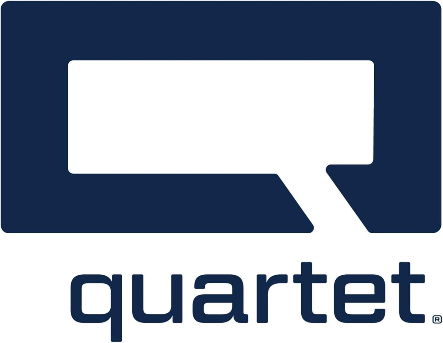 Quartet Characters for Magnetic Letter Boards, Helvetica Font, 1 Inch, 128 Characters per Set, White (M1)