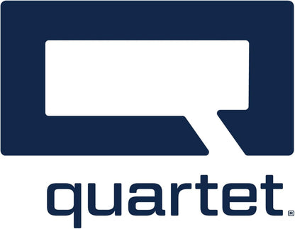 Quartet Characters for Magnetic Letter Boards, Helvetica Font, 1 Inch, 128 Characters per Set, White (M1)