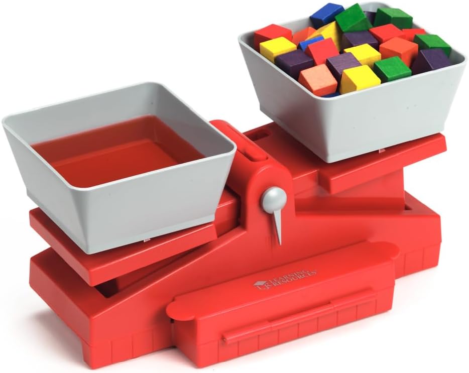 Learning Resources Precision School Balance, Includes Weights, Grades 4 and up,