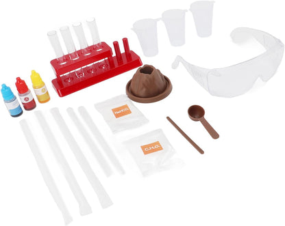 Erupting Volcano Science Kit for Kids, STEM Educational Project with Experiment Materials, Volcano Model & Guide for Boys & Girls Ages 8-12