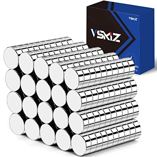 320Pcs Small Neodymium Magnets, 6x2mm Small Rare Earth Magnet Mini Magnets for Whiteboard, Office, School, STEM Measurement Kit, 3D Printing,Science Experiments
