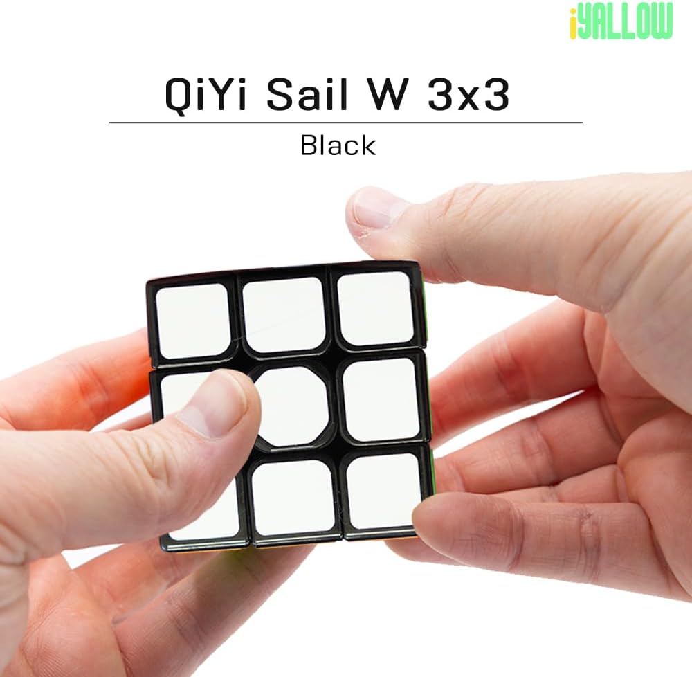 Magic Cube Puzzles Toys Classics Cube for Kids & Adults (QiYi Sail W 3x3)