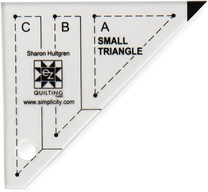 EZ Quilting 8829477 Acrylic Kite Quilting Template Set, Sizes 2.75" x 4.75", 4.25" x 7", and 5.625" x 9.625", 3pcs