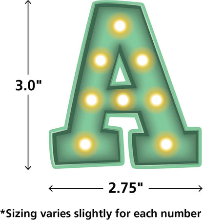 Teacher Created Resources Marquee Bold Block 3" Magnetic Letters