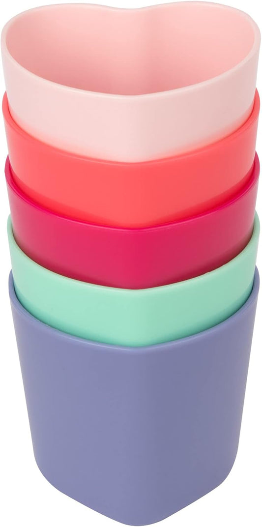 The First Years My First Open Cup — 2 Cups in 1 — Open Baby Cup with Removable Spill Control Insert — Training Cups for Transition to Toddler Cups — Ages 12 Months and Up — 2 Count
