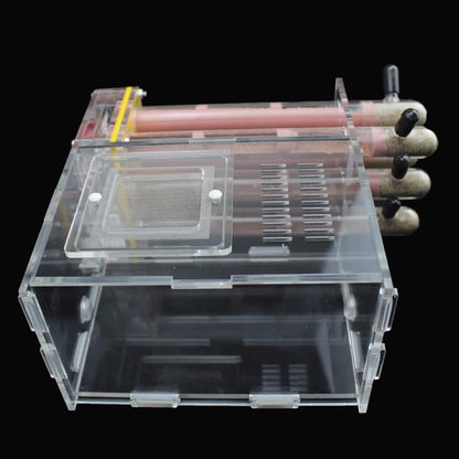 KXCR Ant Farm 6 PCS Bamboo Test Tube Ant Nest DIY Acrylic Ant House Feeding Area Farm Pet Anthill Workshop Ecological Ant Breeding Castle Moisturize Villa Ants Observation Science (Color : A)