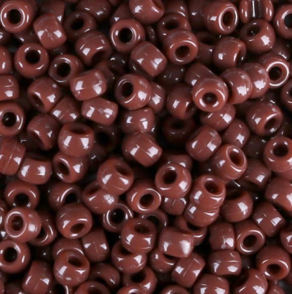 Red Pony Beads 1000Pcs 9mm Pony Beads Bulk Red Perler Beads for Friendship Bracelets Kandi Beads Hair Beads for Braids Beads for Crafts