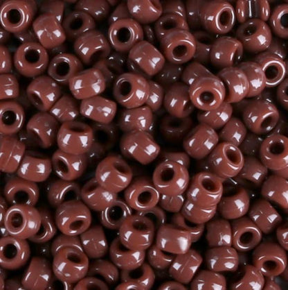Red Pony Beads 1000Pcs 9mm Pony Beads Bulk Red Perler Beads for Friendship Bracelets Kandi Beads Hair Beads for Braids Beads for Crafts