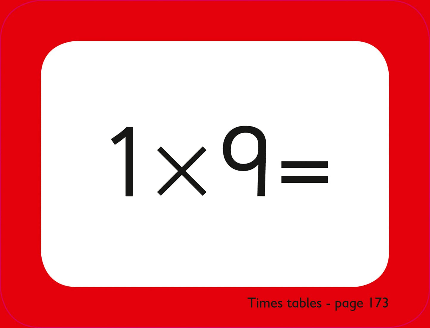 Times Tables Flashcards (Collins Easy Learning KS2)