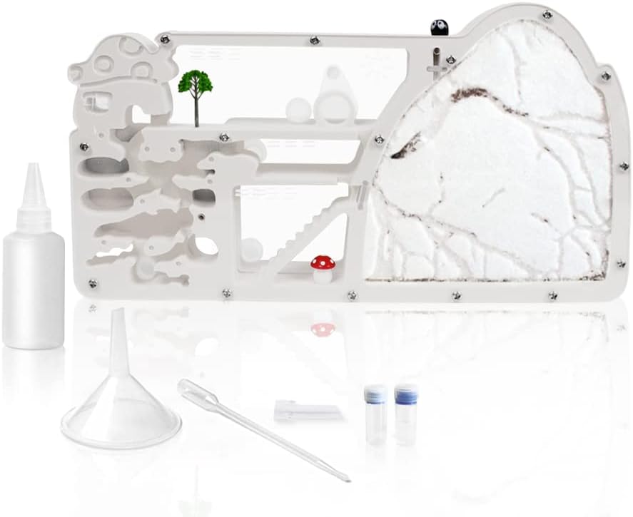 Ant Castle Farm - Live Ant Colony Observation Kit & Science Learning Habitat for Kids
