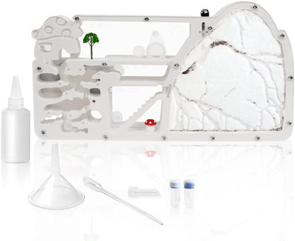Ant Castle Farm - Live Ant Colony Observation Kit & Science Learning Habitat for Kids