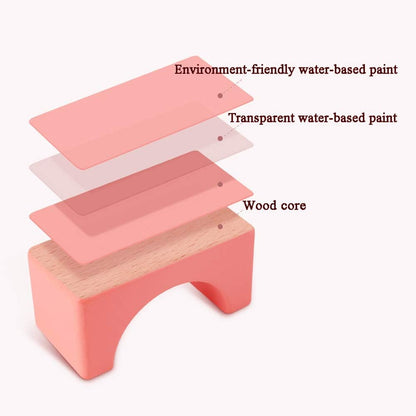 115 Pcs Wooden Building Blocks Toy Set for Kids, City Construction Stacker Stacking Preschool Learning Educational Toys Gifts for 3+ Boy Girl Toddler
