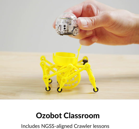 Ozobot Crawler for Evo Robot, Interactive Programming Accessory, Enhances STEM Education, Develops Critical Thinking, Ideal for Kids Ages 8 to 13, Surprise Colors, 6 Kits, Evo Required Not Included