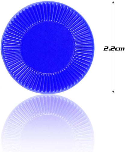 300 Plastic Poker Chips, Poker Card Game Chips Bulk for Game Play, Learning Math Counting, 5 Colors