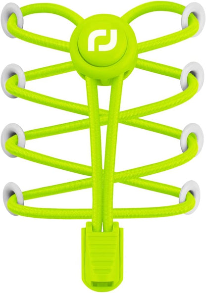 RJ-Sport Tieless Elastic Shoe Laces - Heavy Duty No Tie Shoelaces for Kids and Adult with Strong Lock and Speed Shoestrings