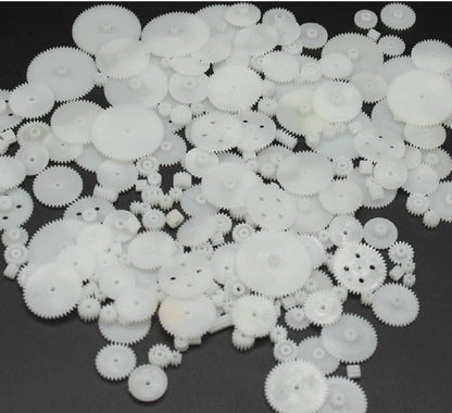 200pcs Plastic Gears 0.5 Module for DC Motor DIY Model Toys Accessories