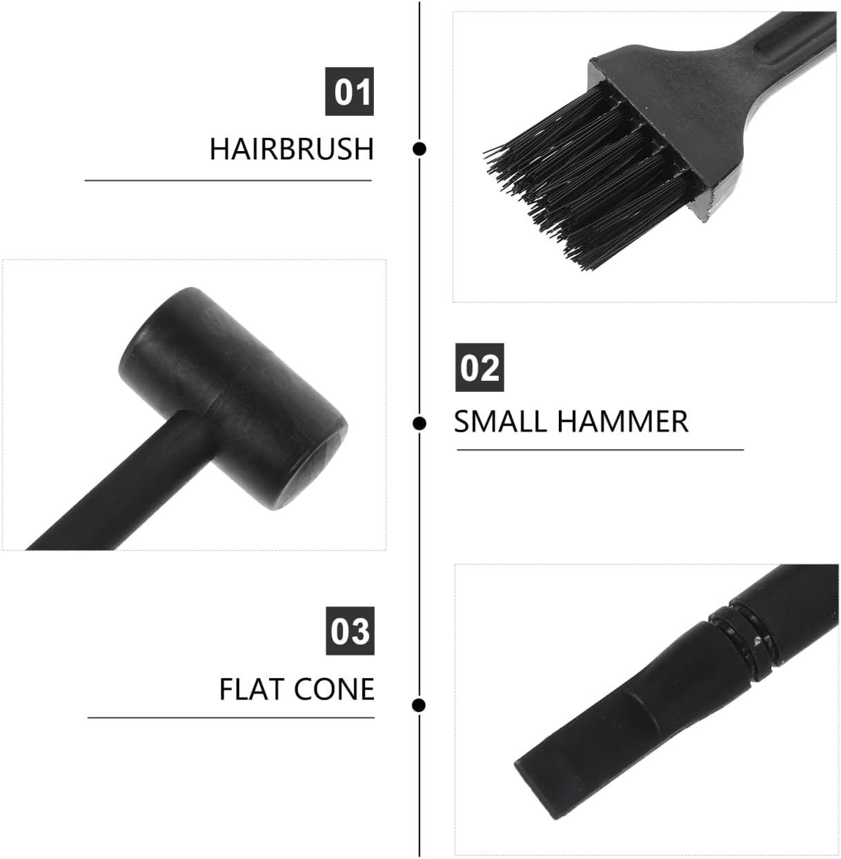 10 Sets Mini Dig Kit: Dinosaur Eggs Digging Hammer Chisel Brush Archaeological Science Excavation Tool Kit