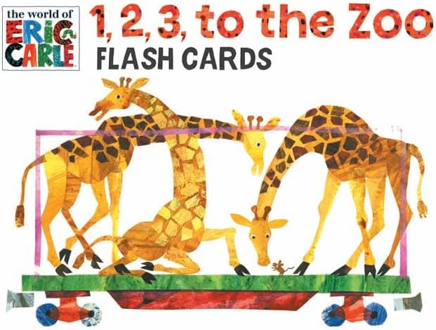 The World of Eric Carle Animals Counting Cards (Numbers Flash Cards for Toddlers, Toddler Animal Flash Cards)