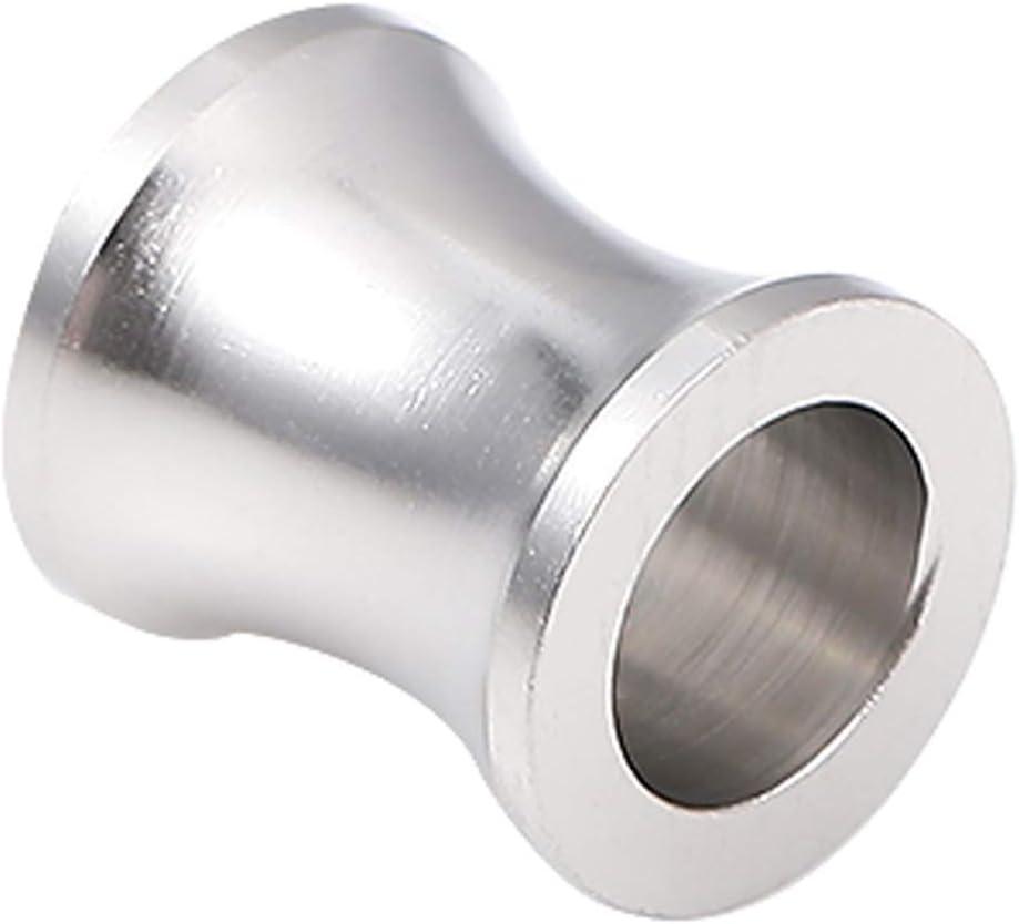 BEADIA Stainless Steel Spacer Beads 3x2.5mm Round Loose Charm Caps Beads for DIY Jewelry Making 100pcs with 1mm Hole