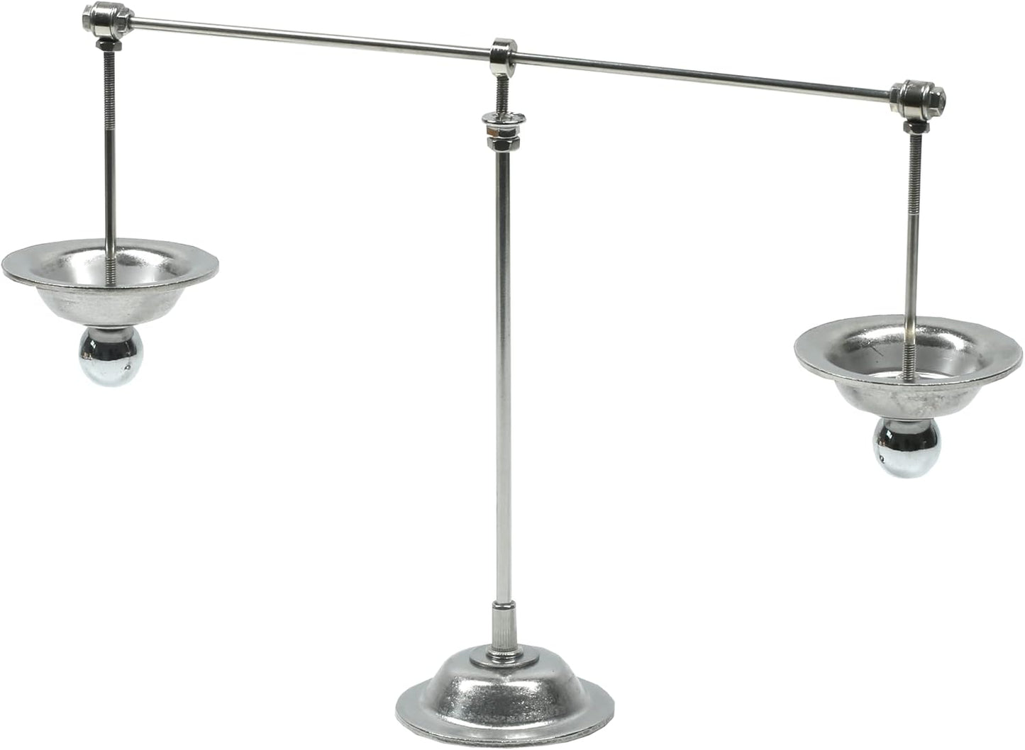 Sunnytech Steel Balance Physics Toy Weightlifter Kinetic Art Balance Toy Balancing Decompressive Science Home Office Toy for Desk Decor WJ020