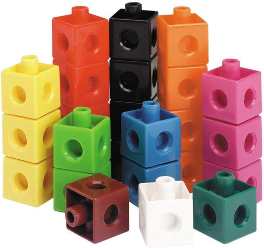 Learning Resources Snap Cubes Set of 1,000 - Math Manipulatives for Elementary School, Kindergarten Learning & Education Toys, Math Cubes, Counting Blocks for Classroom Centers and Homeschool