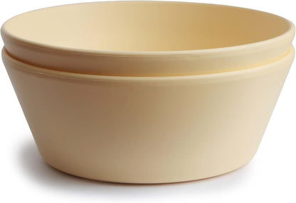 mushie Dinnerware Cups For Kids | Made in Denmark, Set of 2 (Ivory) - Colors A