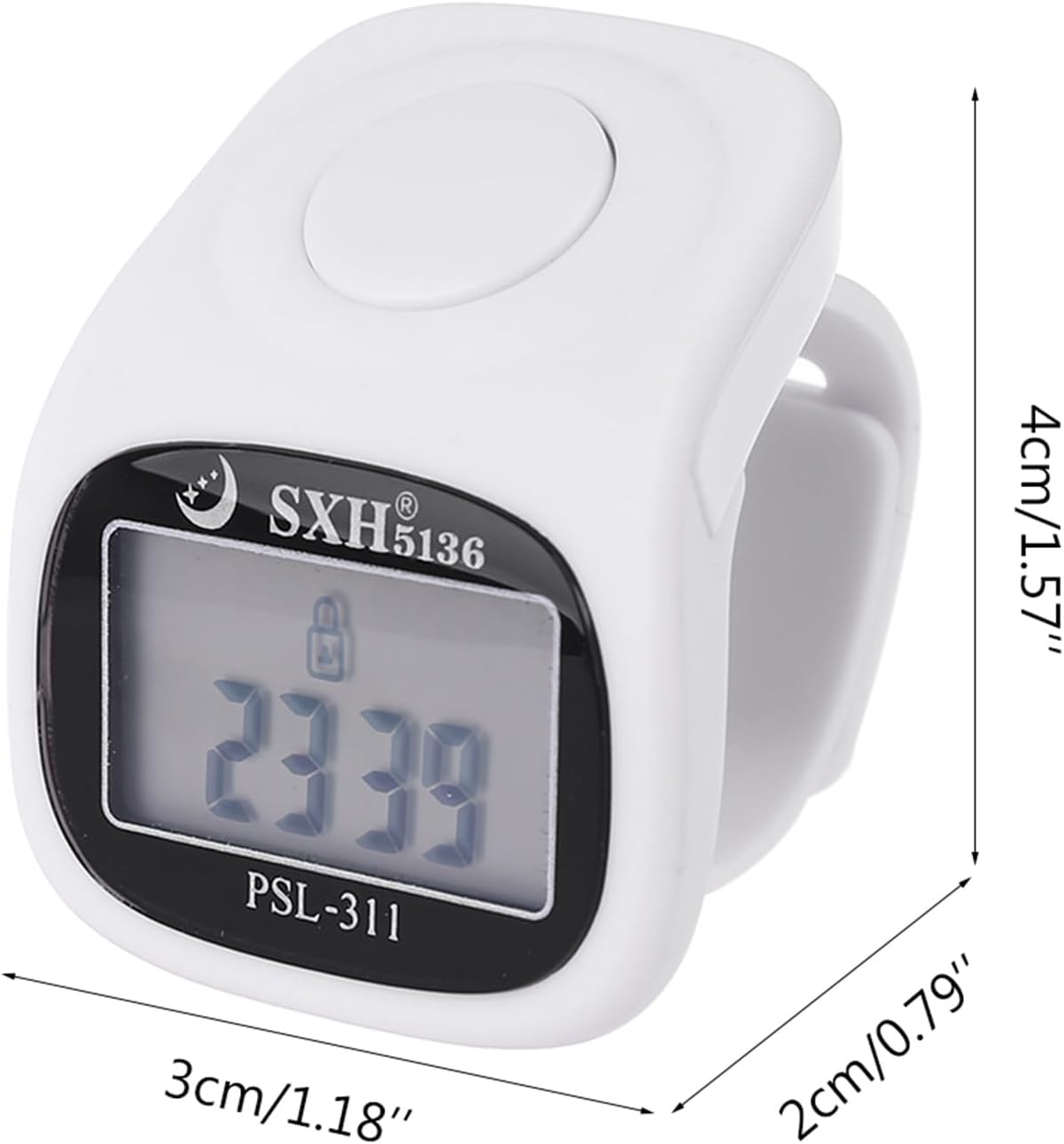 Finger Counters 6 Digital LED Electronic Finger Counter Mechanical Manual Clicker Number Lap Counter Remind Counter Assault Bear Keg