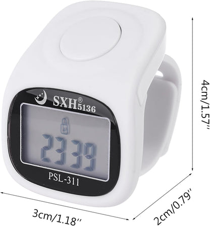 Finger Counters 6 Digital LED Electronic Finger Counter Mechanical Manual Clicker Number Lap Counter Remind Counter Assault Bear Keg