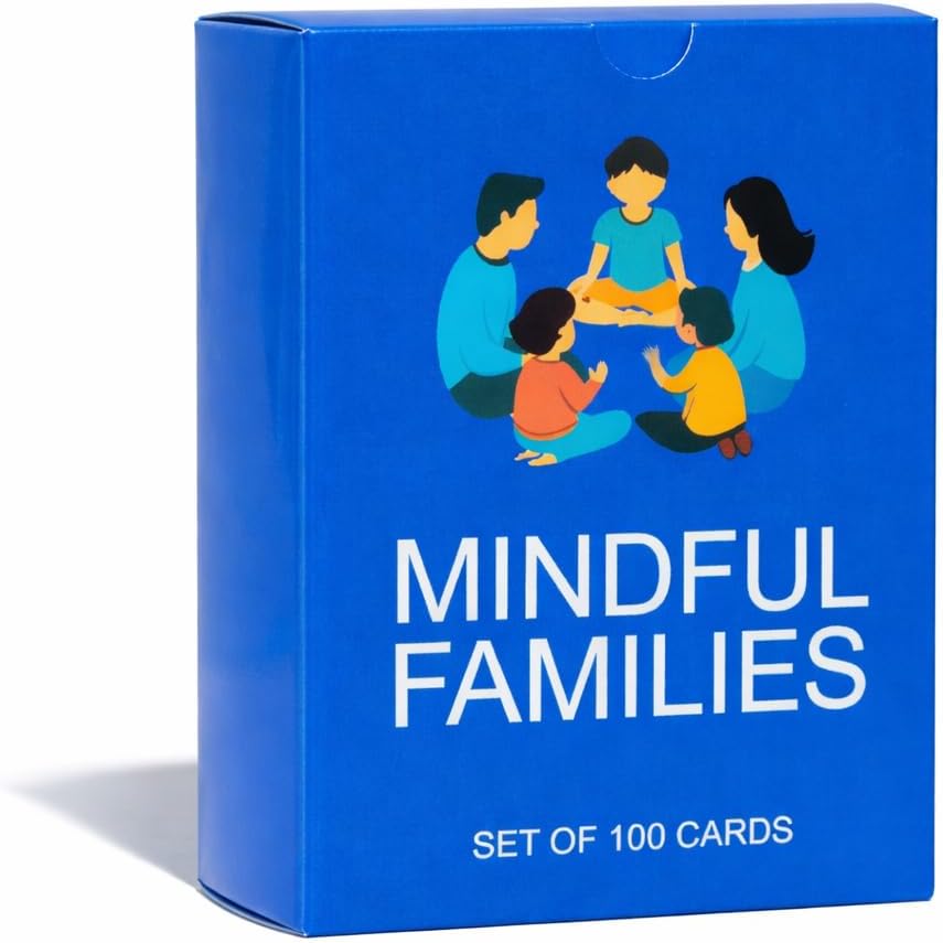 100 Mindfulness Conversation Cards for Kids - Enable Meaningful Conversations with Kids