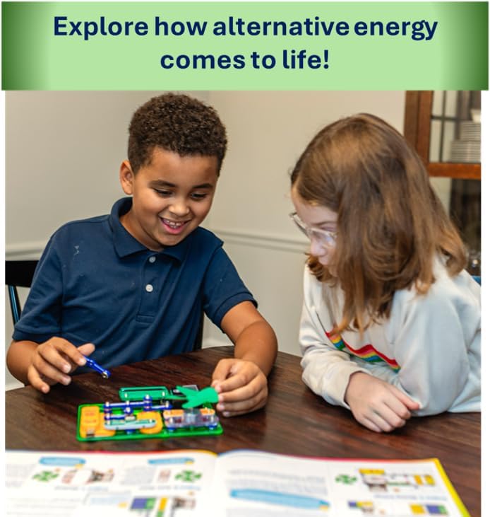 Snap Circuits “Arcade”, Electronics Exploration Kit, Stem Activities for Ages 8+, Full Color Project Manual (SCA-200)