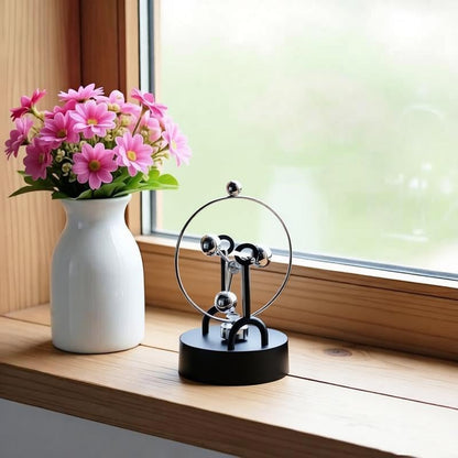 Perpetual Motion Kinetic Art Swing Physics Mechanics Balance Physics Desk Home Decor FN29