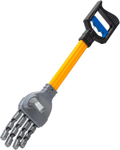 Robotic Claw Litter Picker Toy Hand Grabber Tool for Kids Hand Eye Coordination Training and Fun Games- L Blue