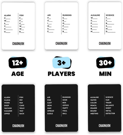 Viral Studios Chainlink - Guess the Sequence Party Game, Fast Paced Word Game for Adults & Kids, 450 Cards Fun Cards for Family Nights, Gatherings, & Parties Ages 15 +
