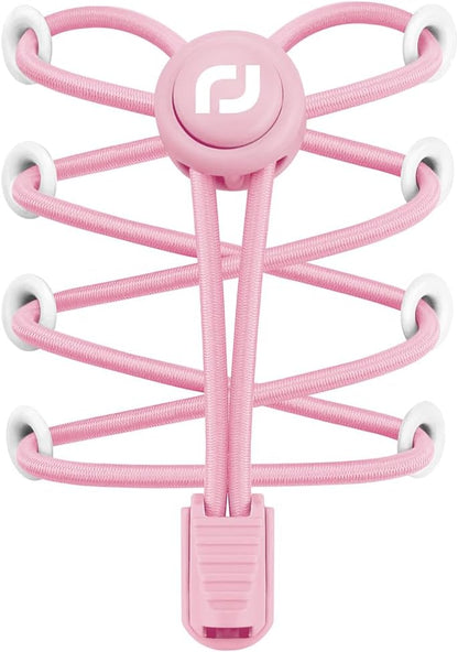RJ-Sport Tieless Elastic Shoe Laces - Heavy Duty No Tie Shoelaces for Kids and Adult with Strong Lock and Speed Shoestrings