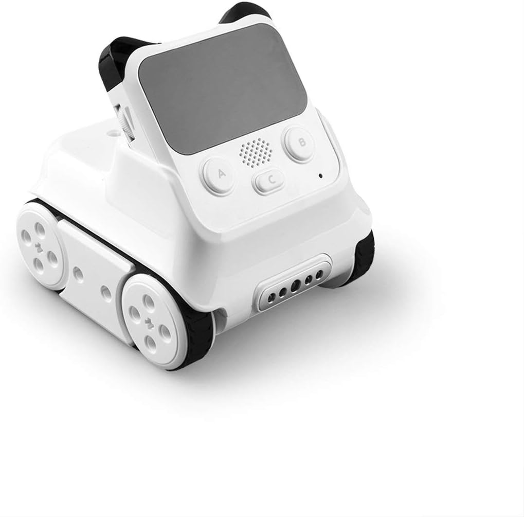 Makeblock Codey Rocky Interactive Emo Robot, Coding for Kids 8-12, STEM Toys Support Scratch Python Programming, Smart Robotics Gift for Kids 6+