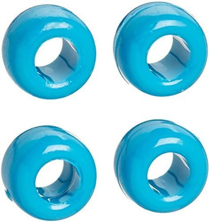 The Beadery 6 by 9mm Barrel Pony Bead, Crystal (750V006), Small, 900-Pieces