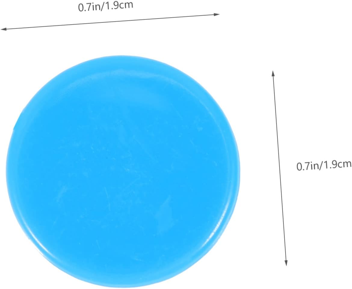 BESPORTBLE Solid Color Bingo Chips Game Counters for Math Teaching Board Games Bingo Accessories