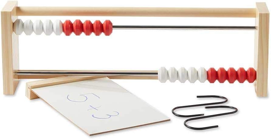 hand2mind Demonstration 20 Bead Rekenrek Classroom Set, Abacus for Kids Math, Math Manipulatives Kindergarten, Counting Rack for Kids, Counters for Kids Math, Kids Educational Toys (Set of 26)