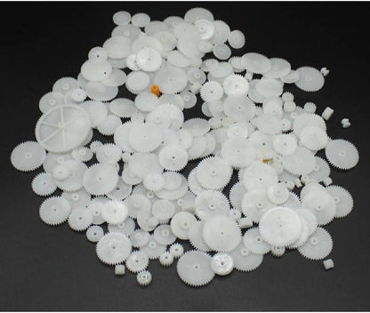 200pcs Plastic Gears 0.5 Module for DC Motor DIY Model Toys Accessories